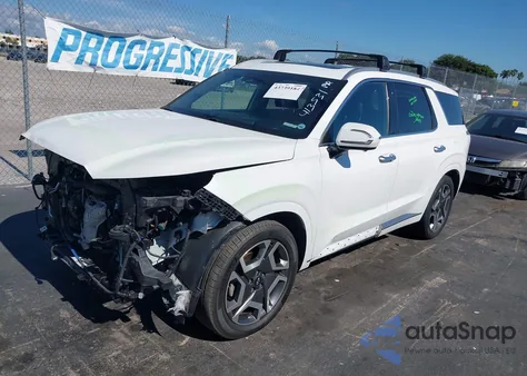 2022 Hyundai Palisade Calligraphy z USA, uszkodzony, nr VIN KM8R74HE4NU413531